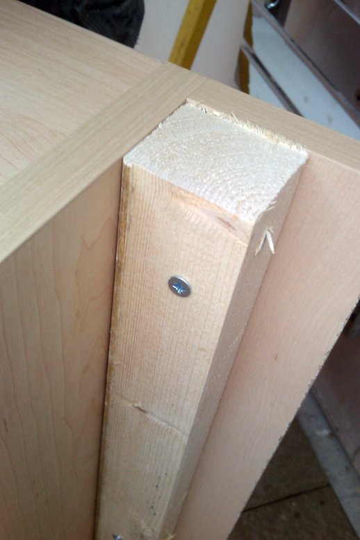 Sturdy batten used to fix infill panel
