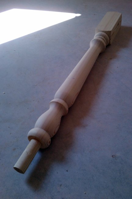 newel post
