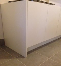 how to install kitchen units