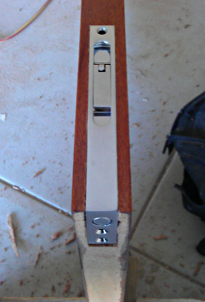 Flush bolt how to fit and adjust to double doors