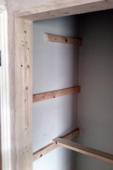 Featured image of post Cupboard Step Shelves : Fix the shelves in place.