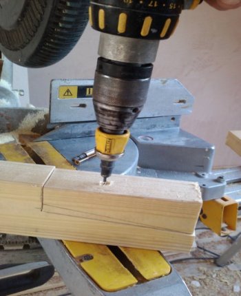 drill and countersink