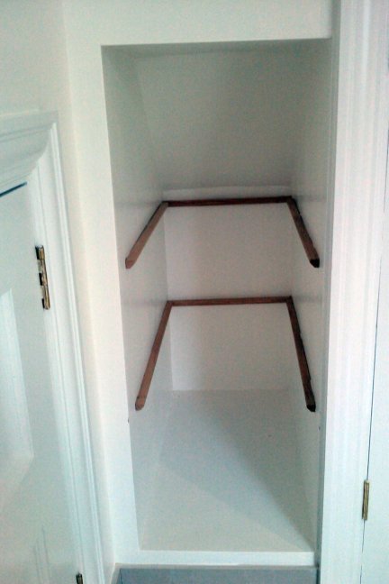 How to build your Alcove Shelves with style!