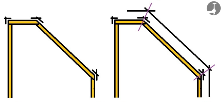 How I Bisect An Angle Divide Corners Equally For Perfect Mitre Joins