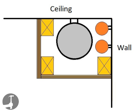 Detail drawing for a pipe boxing