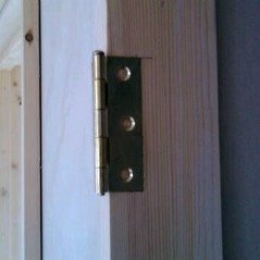 How to fit hinges