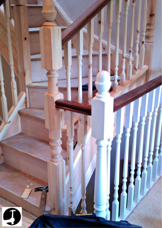 How to install perfect handrails and spindles