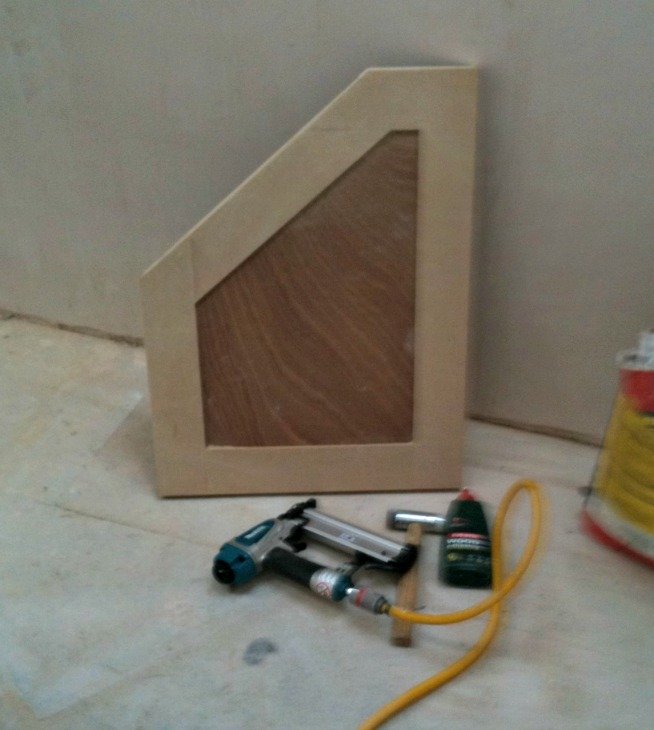 DIY making a shaker style door