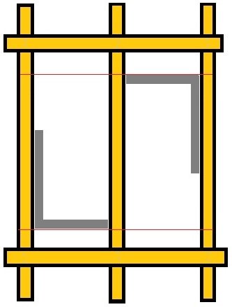 BE sure to trim your loft trap perfectly square!